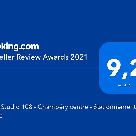Cosy Studio 108 - Chambery Centre - Stationnement - Gare Eksteriør bilde