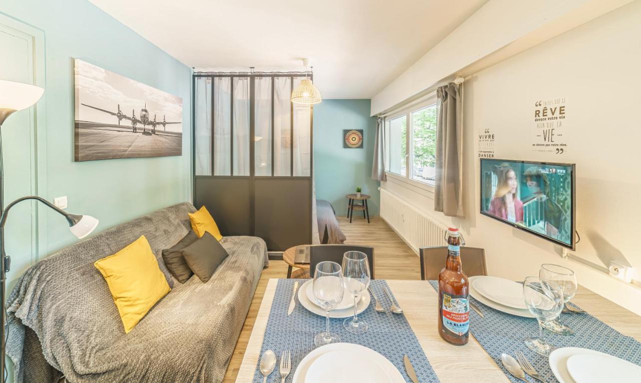 Cosy Studio 108 - Chambery Centre - Stationnement - Gare Eksteriør bilde