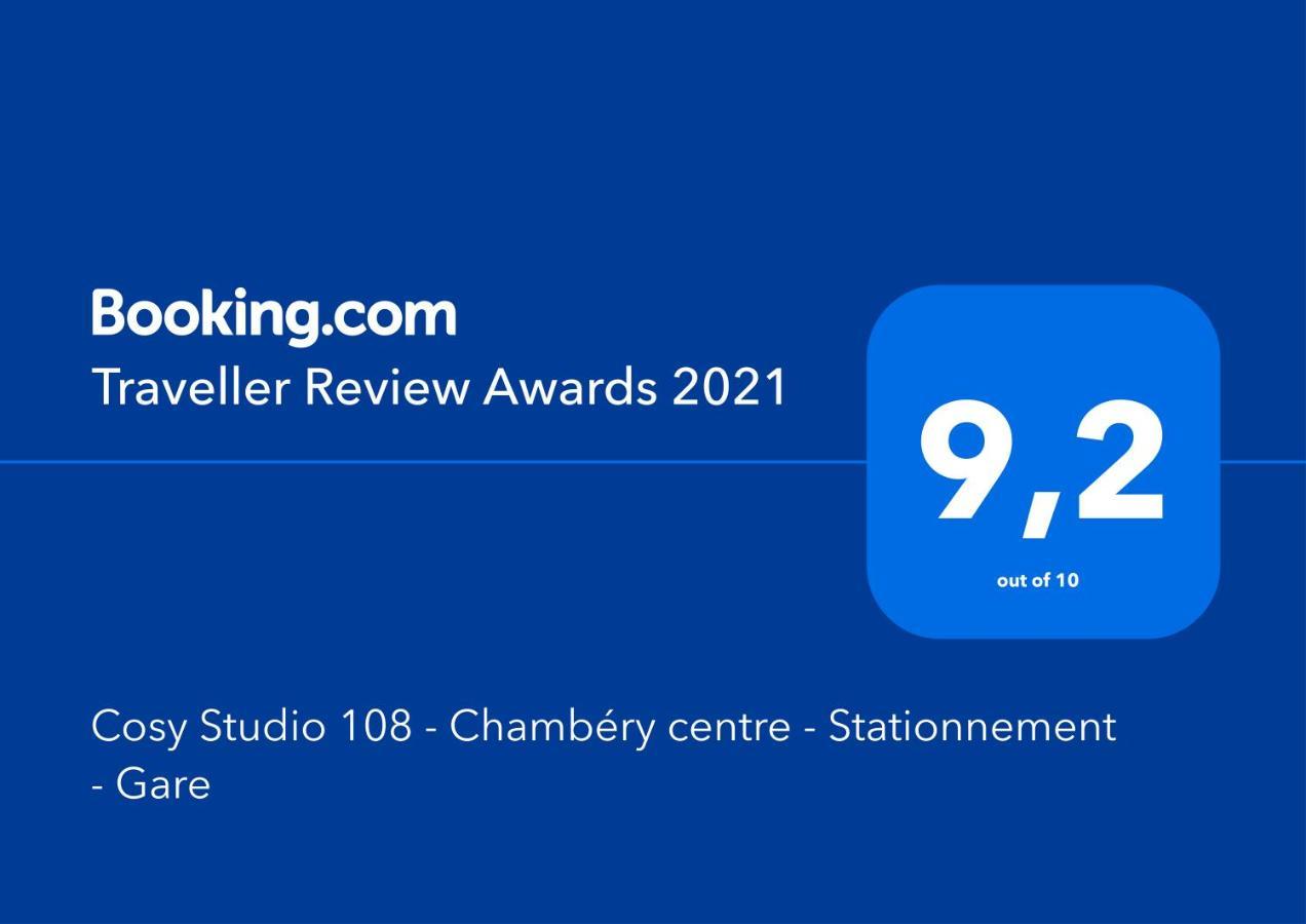 Cosy Studio 108 - Chambery Centre - Stationnement - Gare Eksteriør bilde